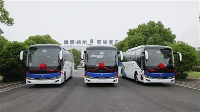 История успеха клиента: YAXING X9 и X12L доставлены в Шицзячжуан Xinganxian T...